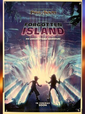 FORGOTTEN ISLAND (2026) - ORIGINAL DOUBLE SIDED ADVANCE B MOVIE POSTER